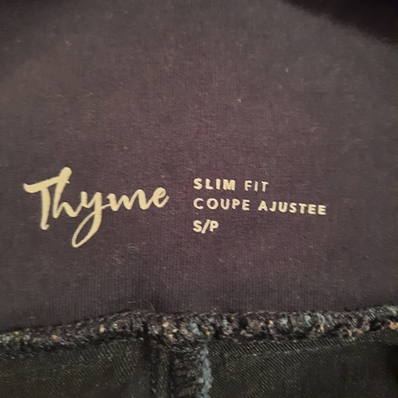 Thyme Maternity Dark Blue Slim Fit Skinny Jeans Size S - Picture 2 of 4